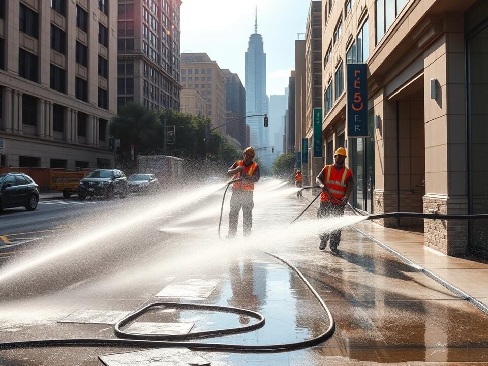 How Pressure Washing Walkways Powder Springs GA Extends Pavement Life